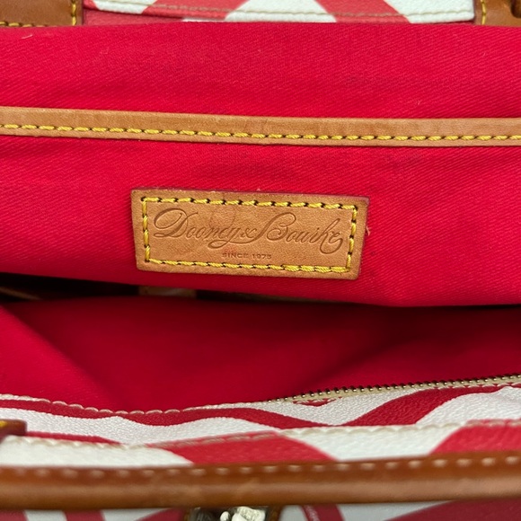 Dooney and Bourke Chevron Tote - Picture 10 of 11